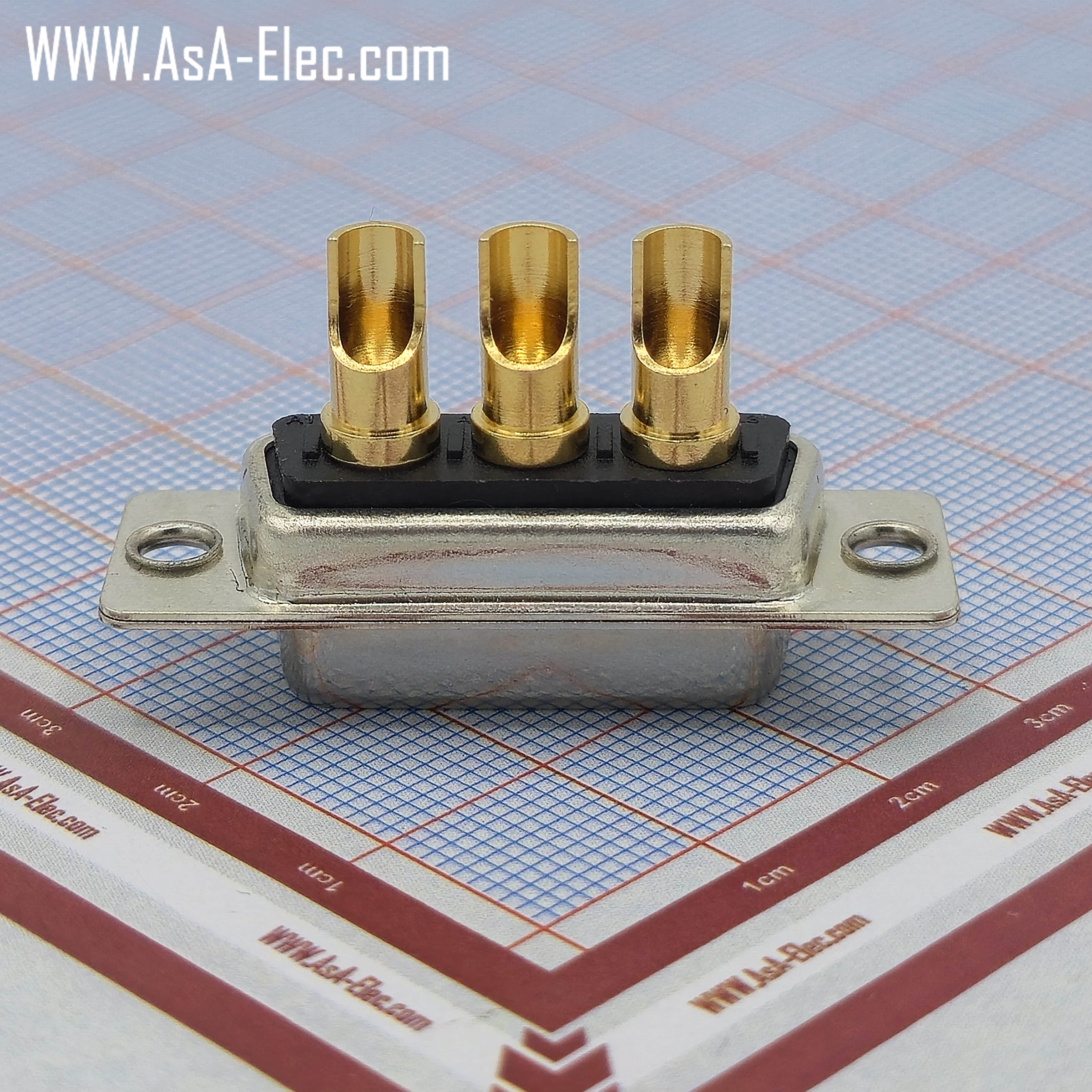 POWER D-SUB 3V3 SOLDER CUP-FEMALE